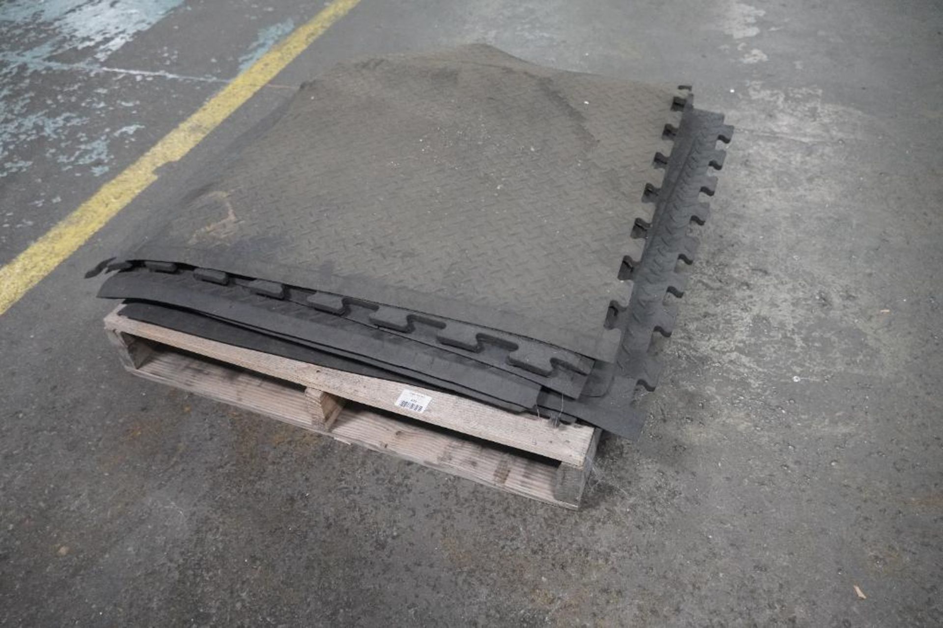 Skid of Rubber Mats