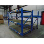 2 Rolling Pallet Racks*