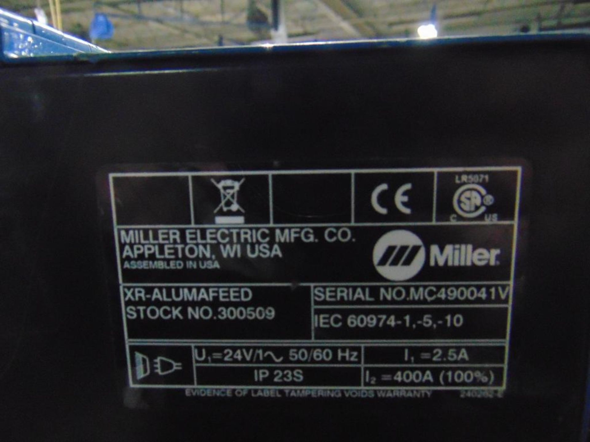 Miller Aluma Power 350 MPA Mig Welder - Image 7 of 9