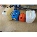 Lot of Plastic Jugs