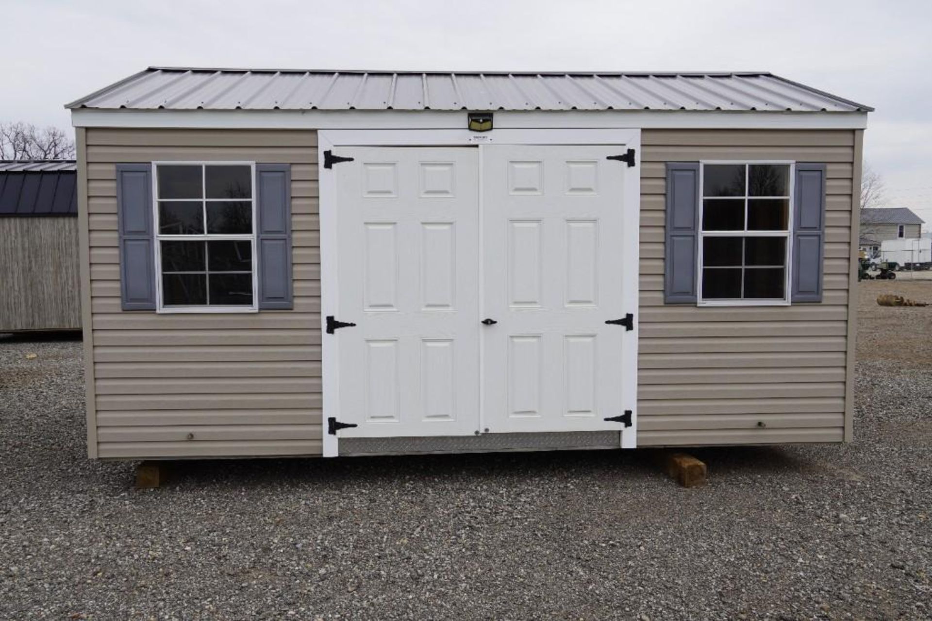 New 10' x 16' Vinyl Shed