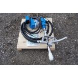 New 2 Fuel Transfer 20 GPM 12V Pump