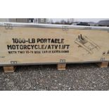 New TMG-1000PML Motorcycle Lift