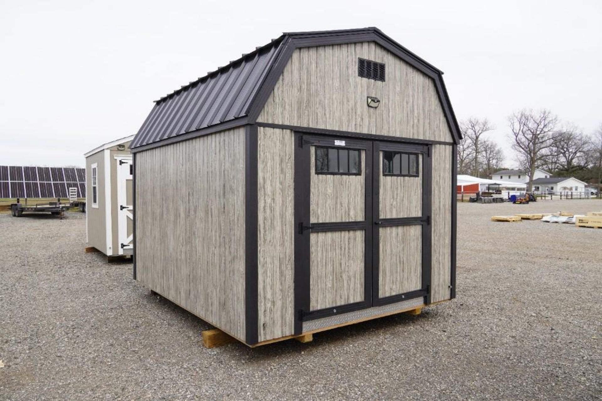 New 10' x 12' Designer Metal Barn