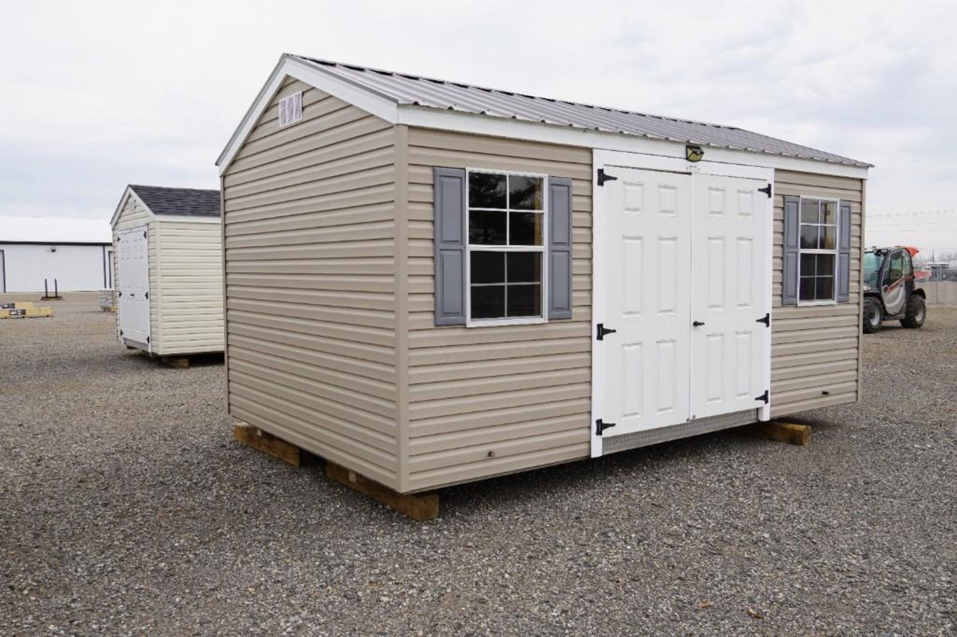 New 10' x 16' Vinyl Shed - Image 2 of 8