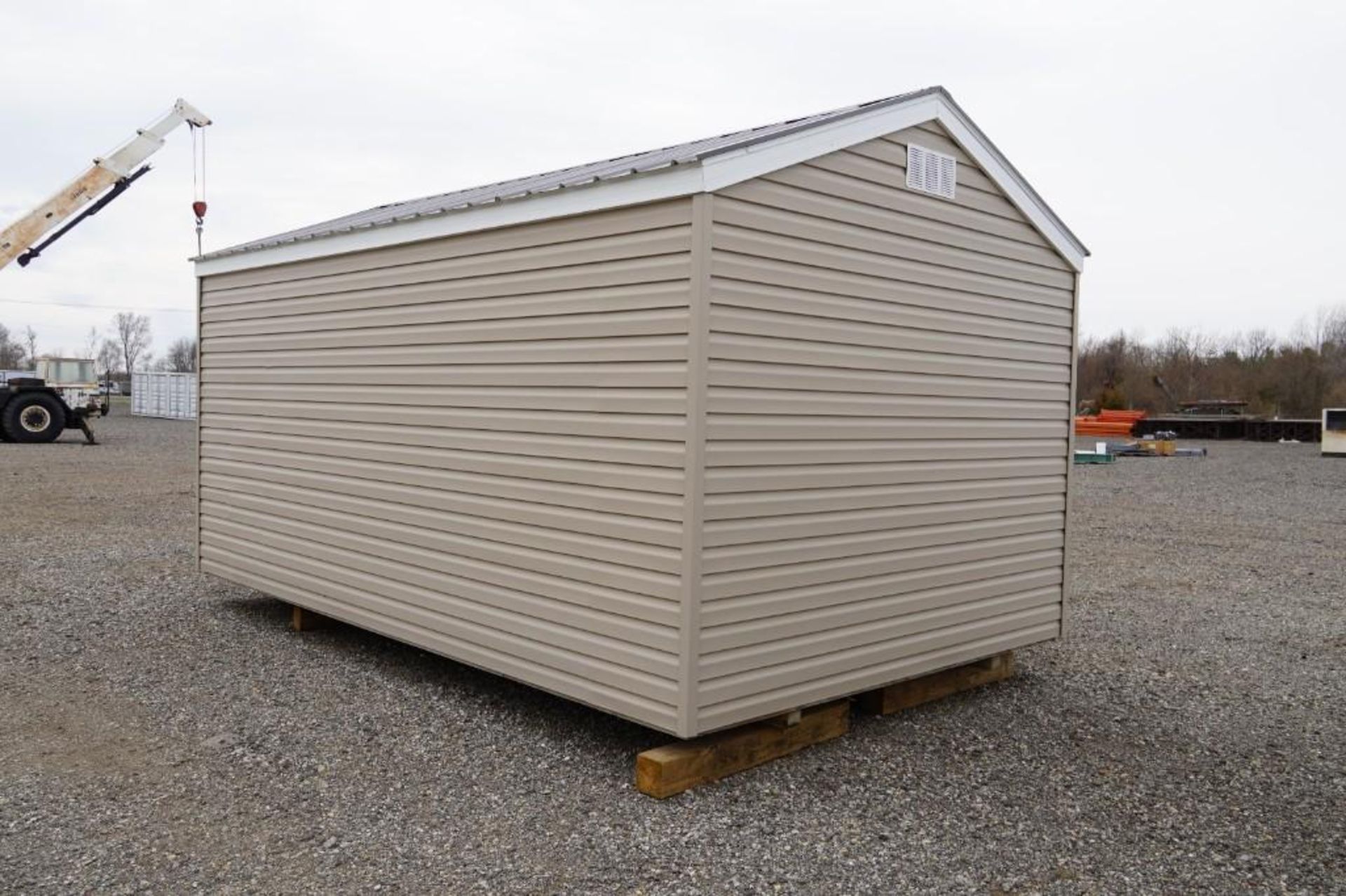 New 10' x 16' Vinyl Shed - Image 5 of 8