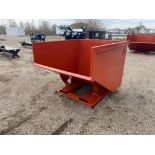 New 3 Cubic Yard Self Dumping Hopper with Fork Pockets