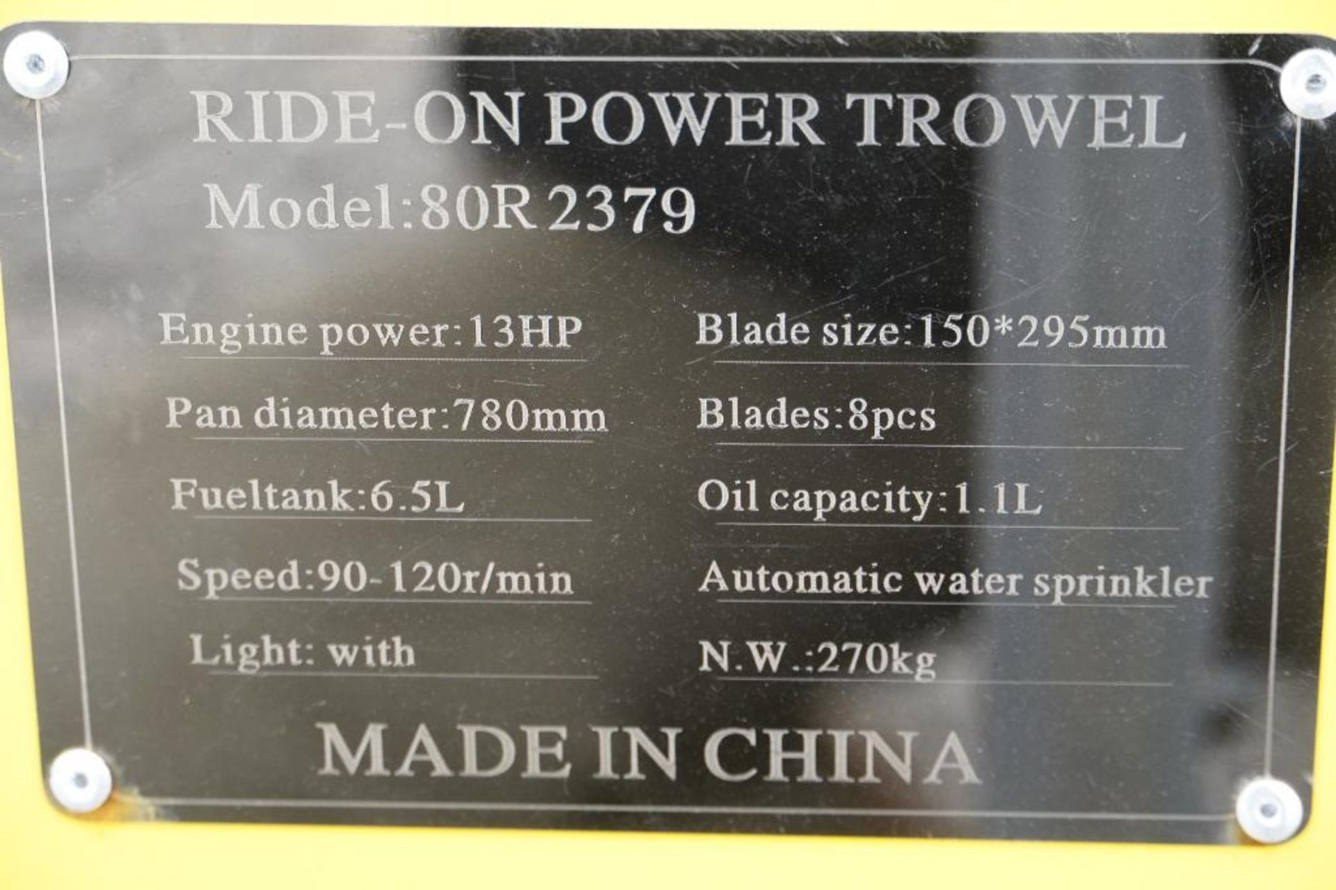 New 2024 SDLOOL Power Trowel - Image 14 of 14