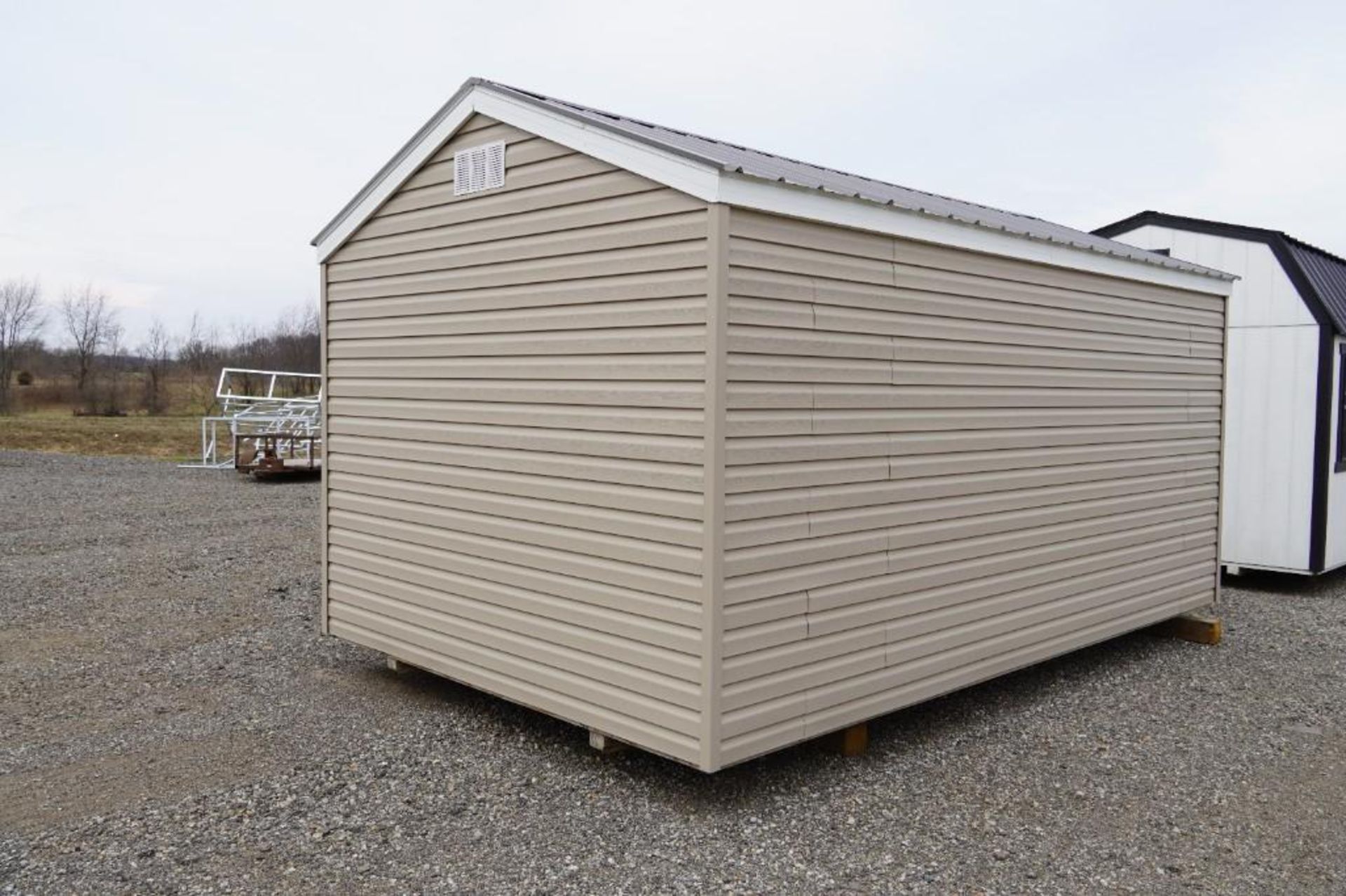 New 10' x 16' Vinyl Shed - Image 4 of 8