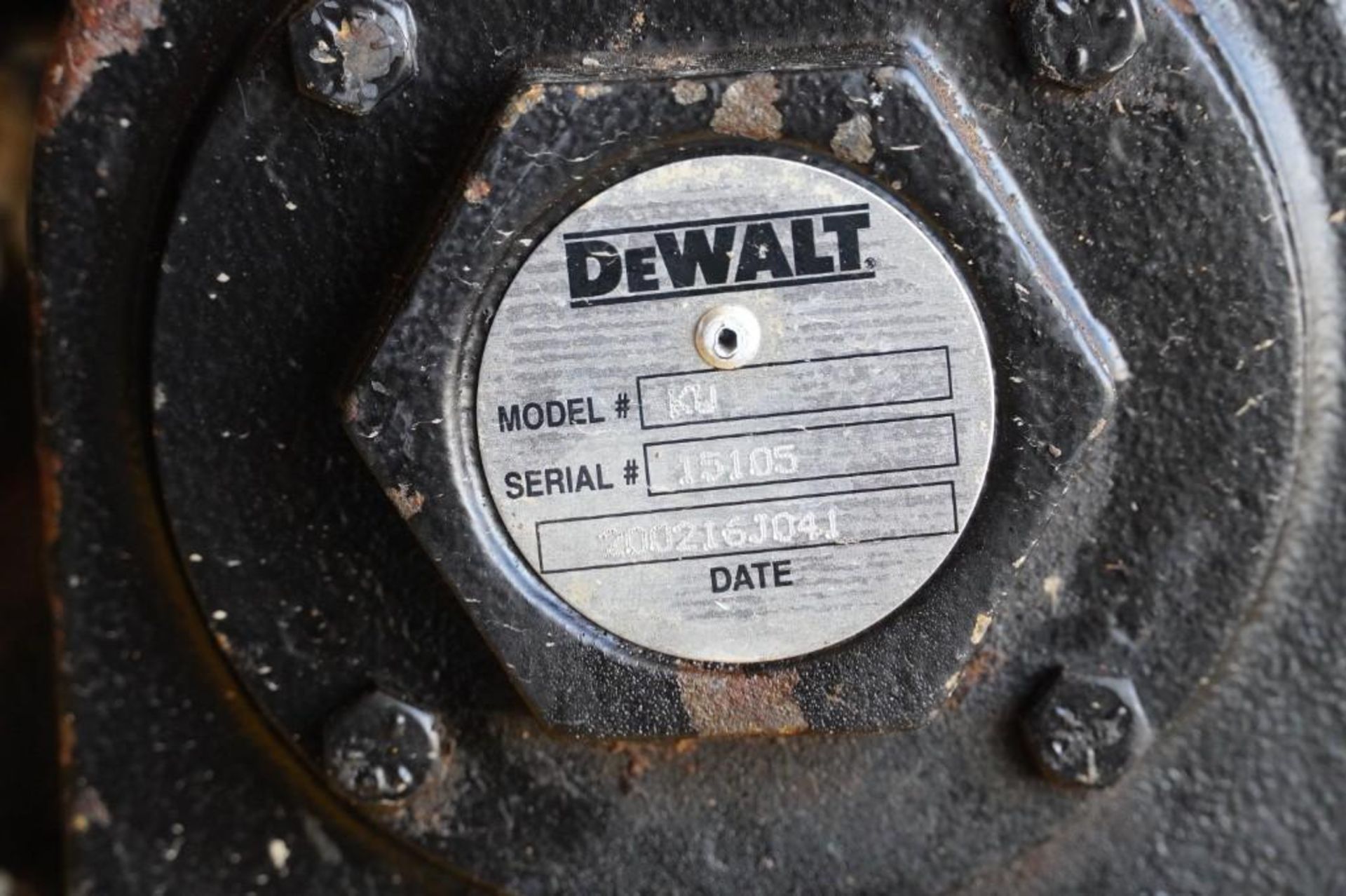 DeWalt Air Compressor - Image 7 of 9