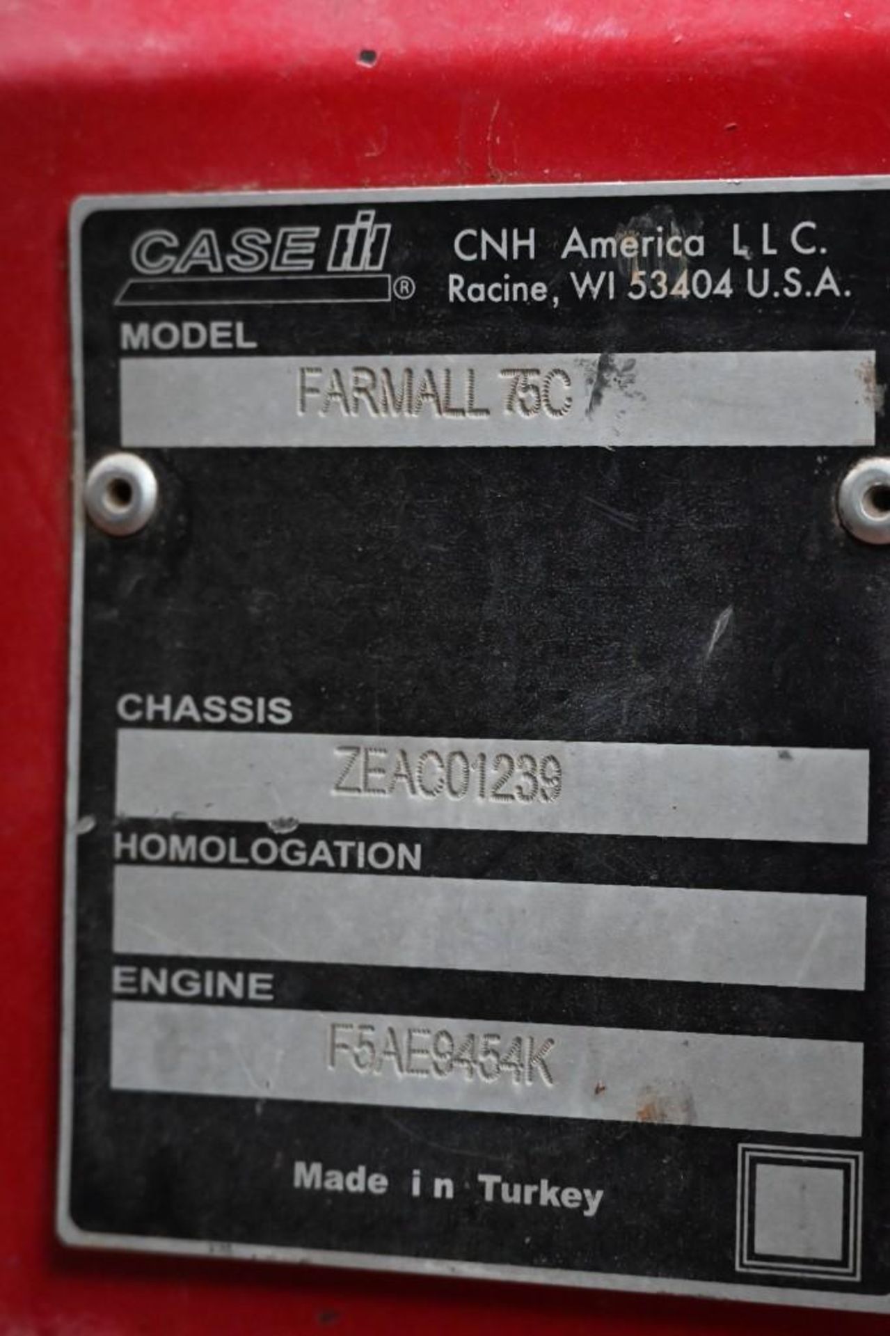 2015 Case IH 75C Tractor - Image 135 of 135