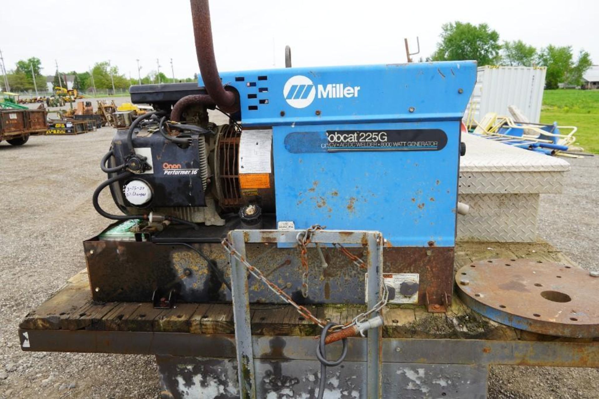 Welder Mounted on Homemade Trailer - Image 9 of 31