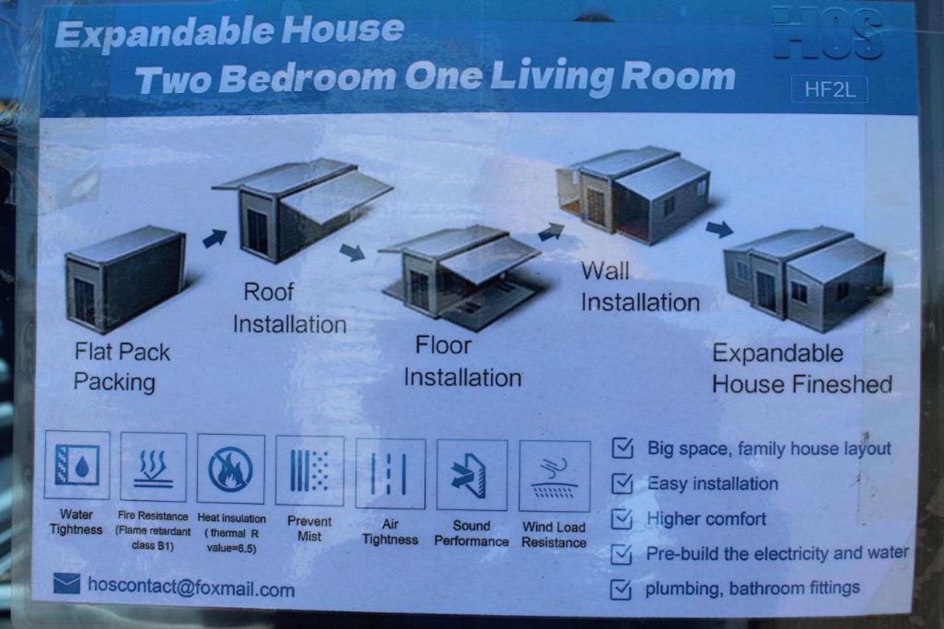 New 2024 HOS Expandable House/Office - Image 9 of 9