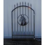 New 4' Wrought Iron Bi-Parting Driveway Gate