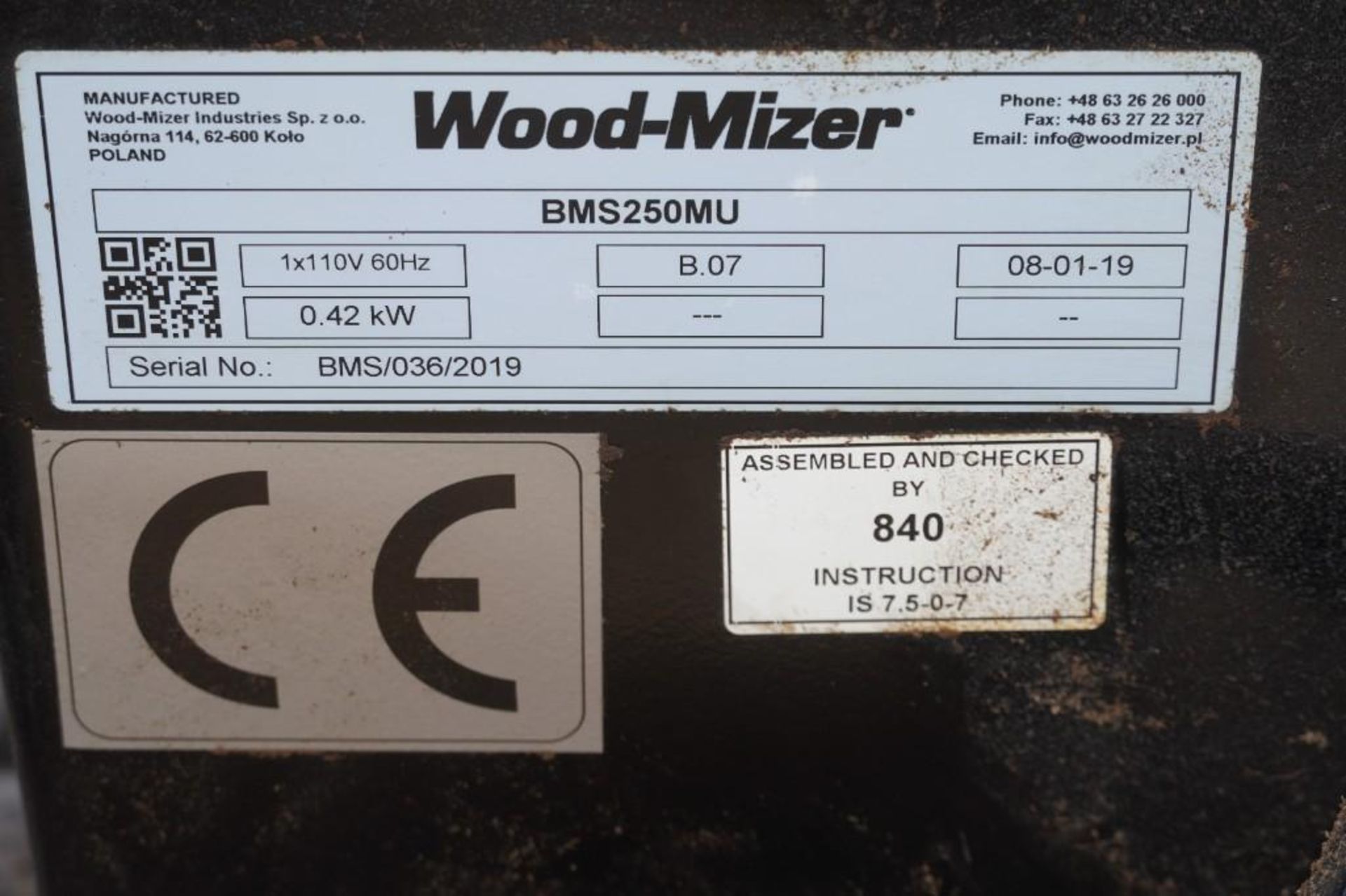 Wood-Mizer BMS250 Sharpener - Image 7 of 7