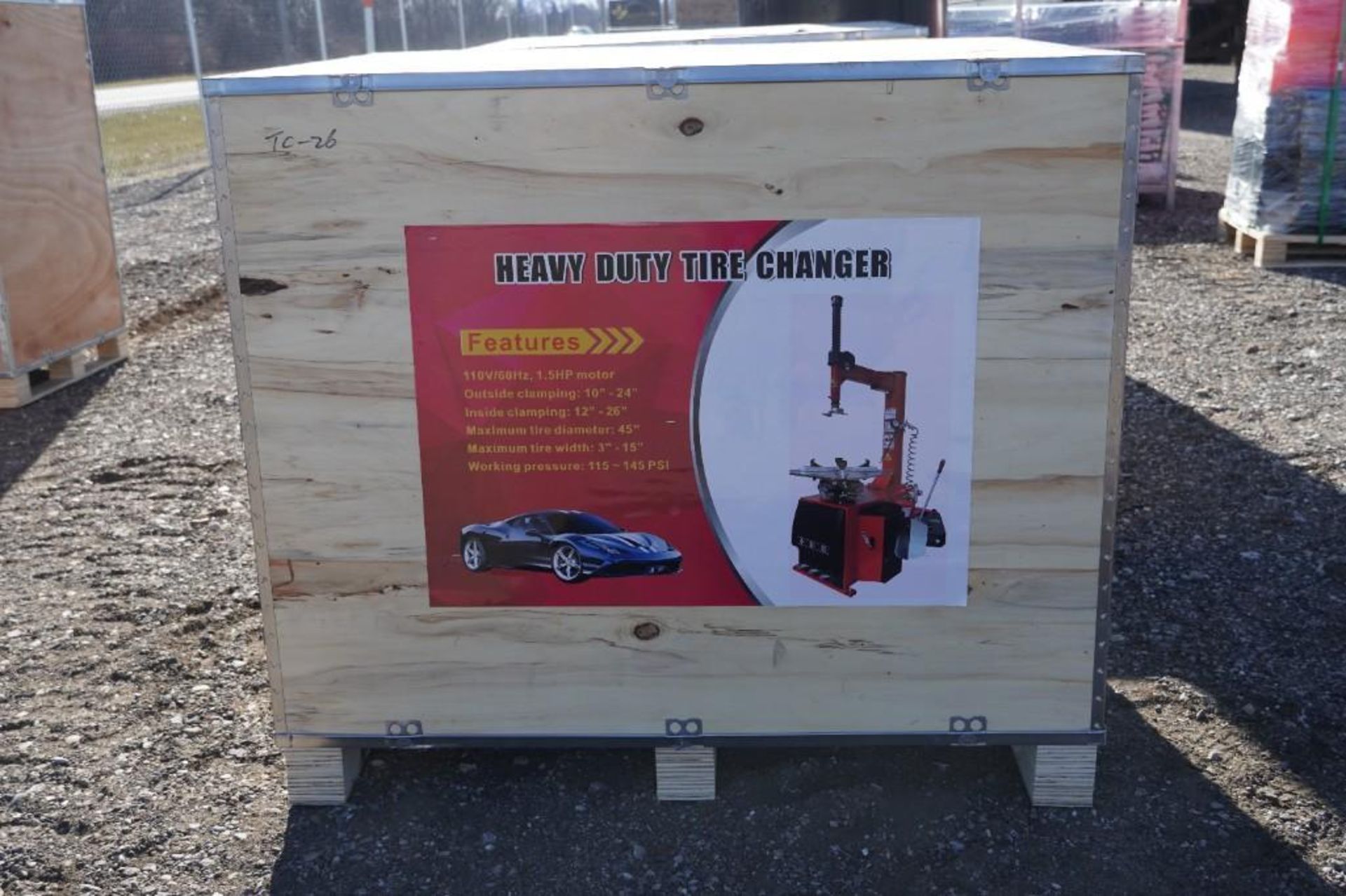 New Heavy Duty Tire Changer - Image 2 of 5