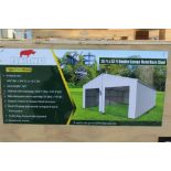 New Rhino 25' x 33' Metal Shed