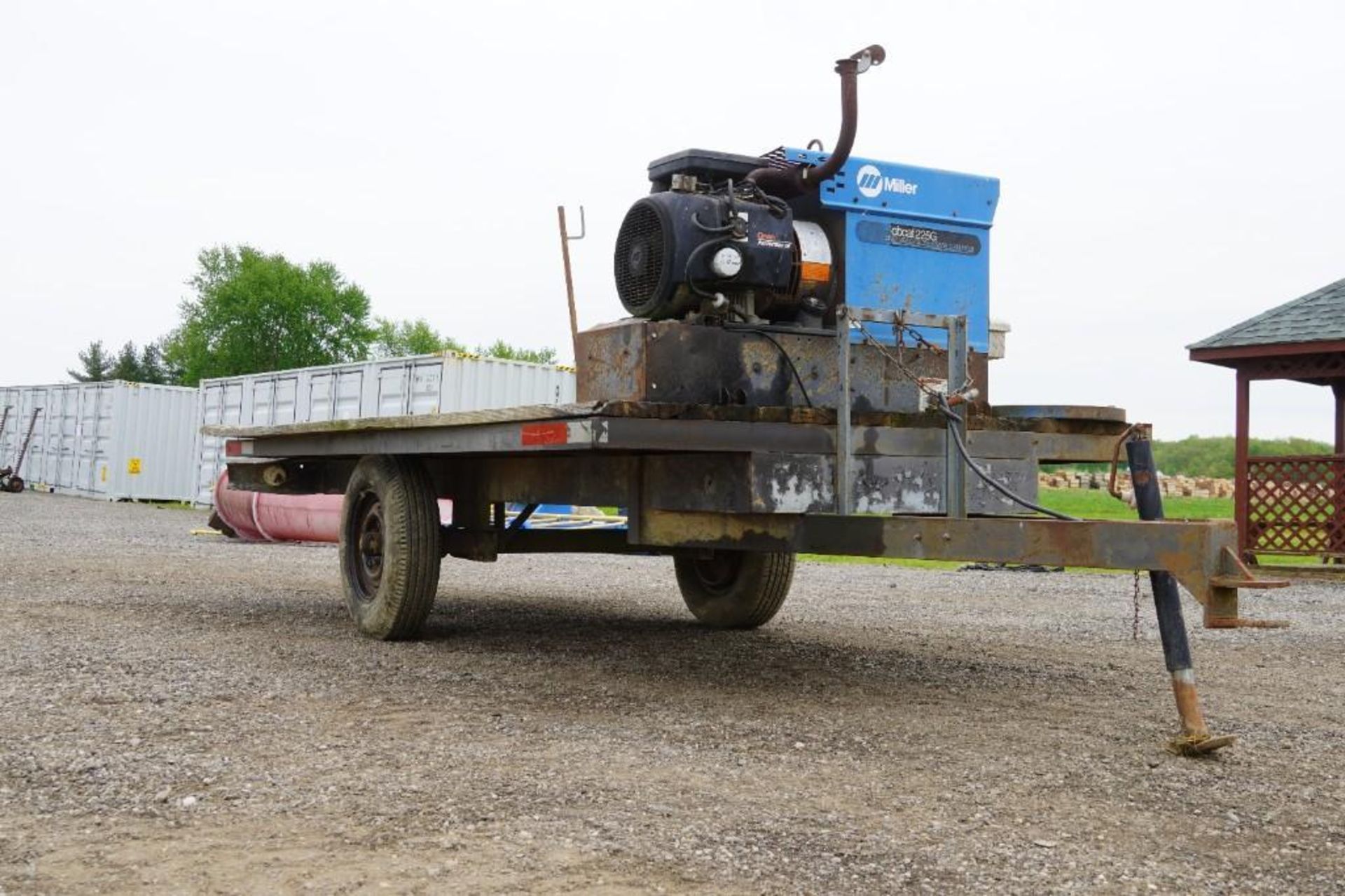 Welder Mounted on Homemade Trailer - Image 7 of 31