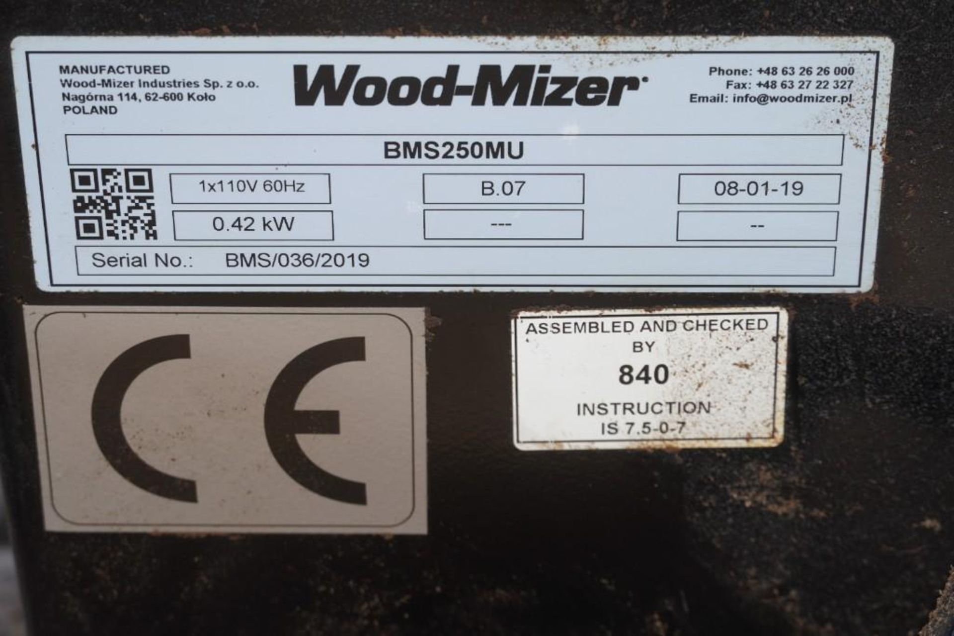 Wood-Mizer BMS250 Sharpener - Image 7 of 10