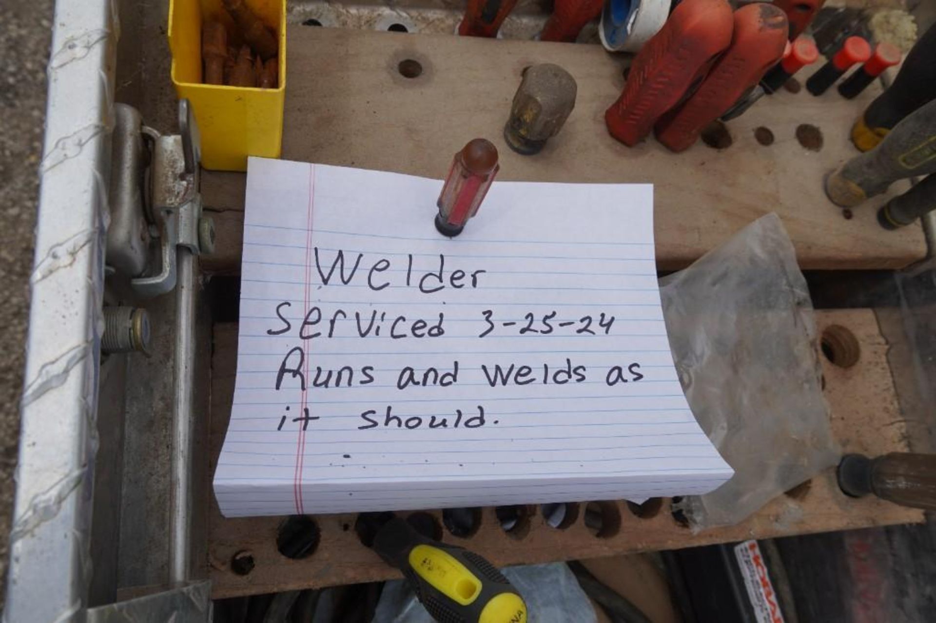 Welder Mounted on Homemade Trailer - Image 17 of 31