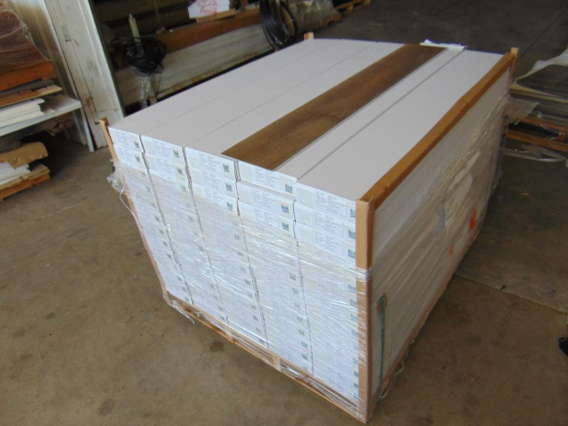 659.64 SF Waterproof Vinyl Plank - Next Level Toffee Snap Together Flooring