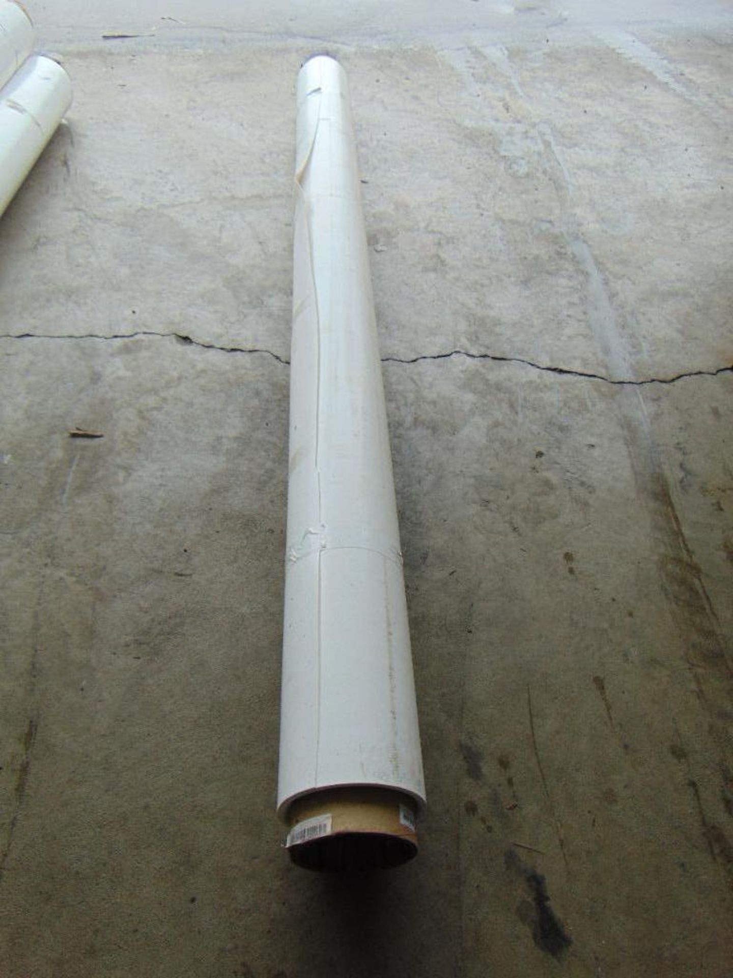 Partial Roll Of Rubber Roof