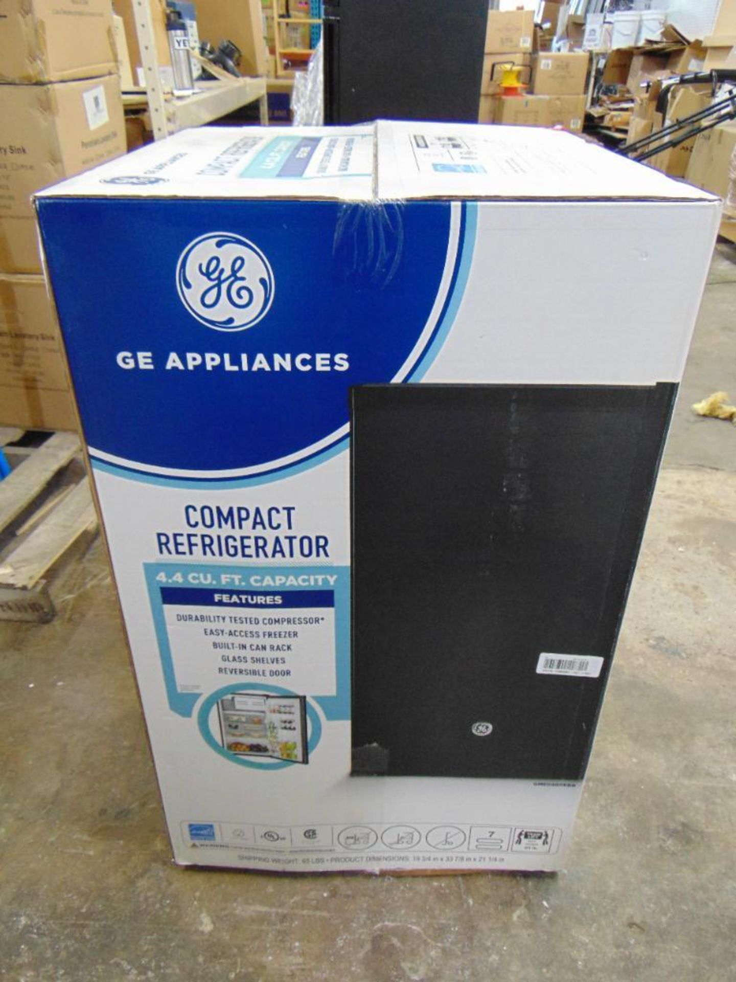 New! GE Model GME04GGKBBB Mini Fridge