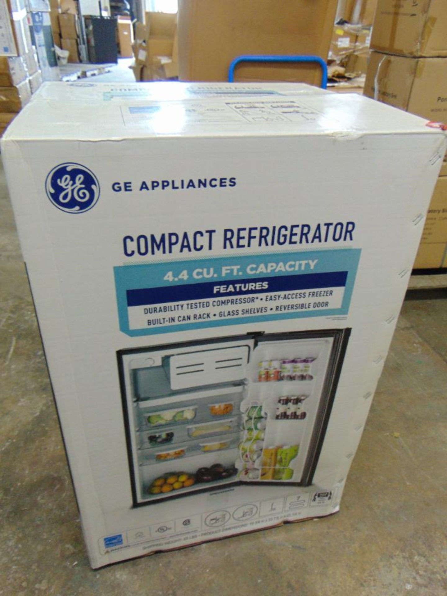 New! GE Model GME04GGKBBB Mini Fridge - Image 2 of 9