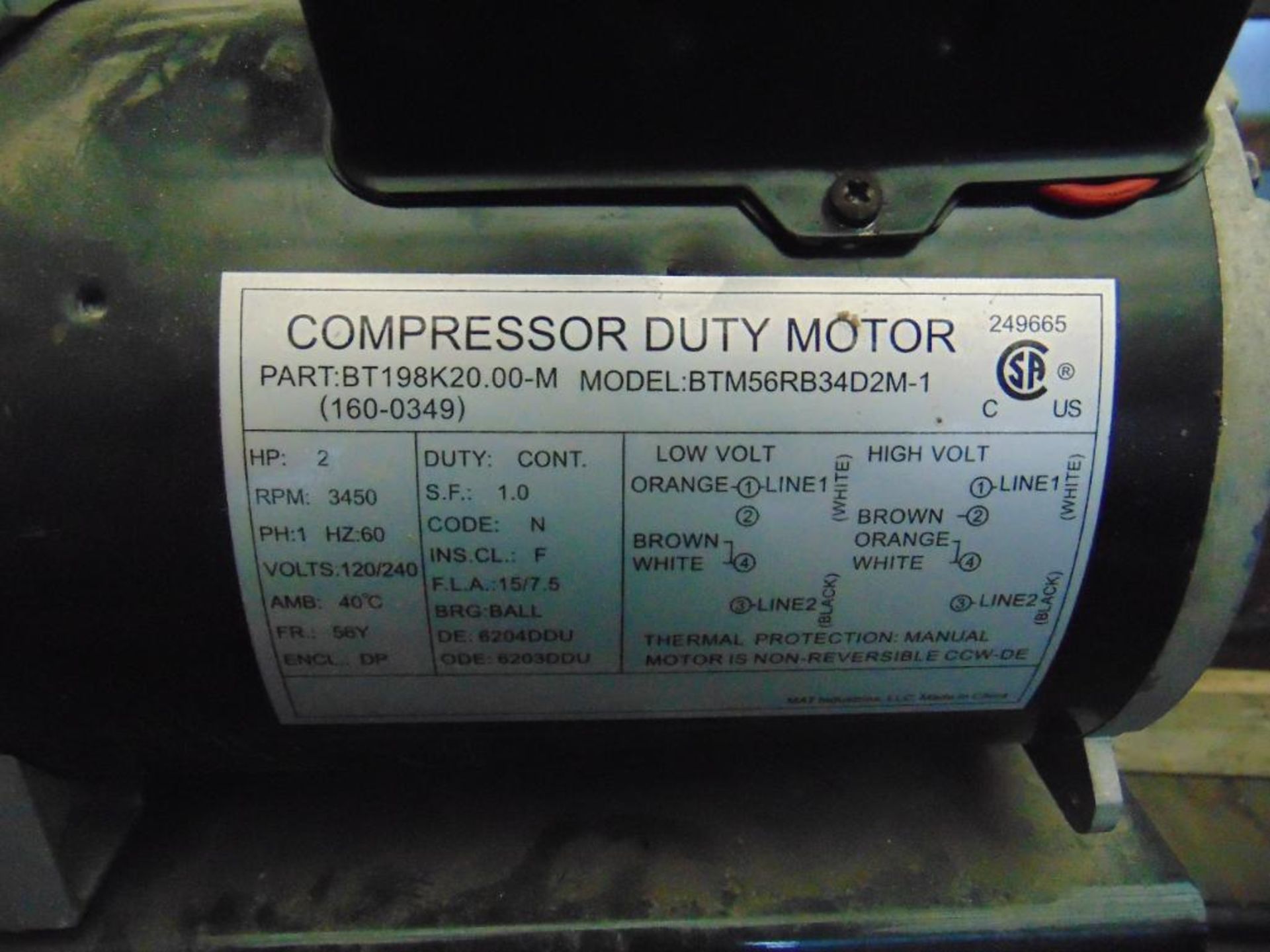 Sanborn Air Compressor - Image 4 of 7