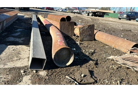 Steel Pipes and Aluminum Post* - Image 4 of 5