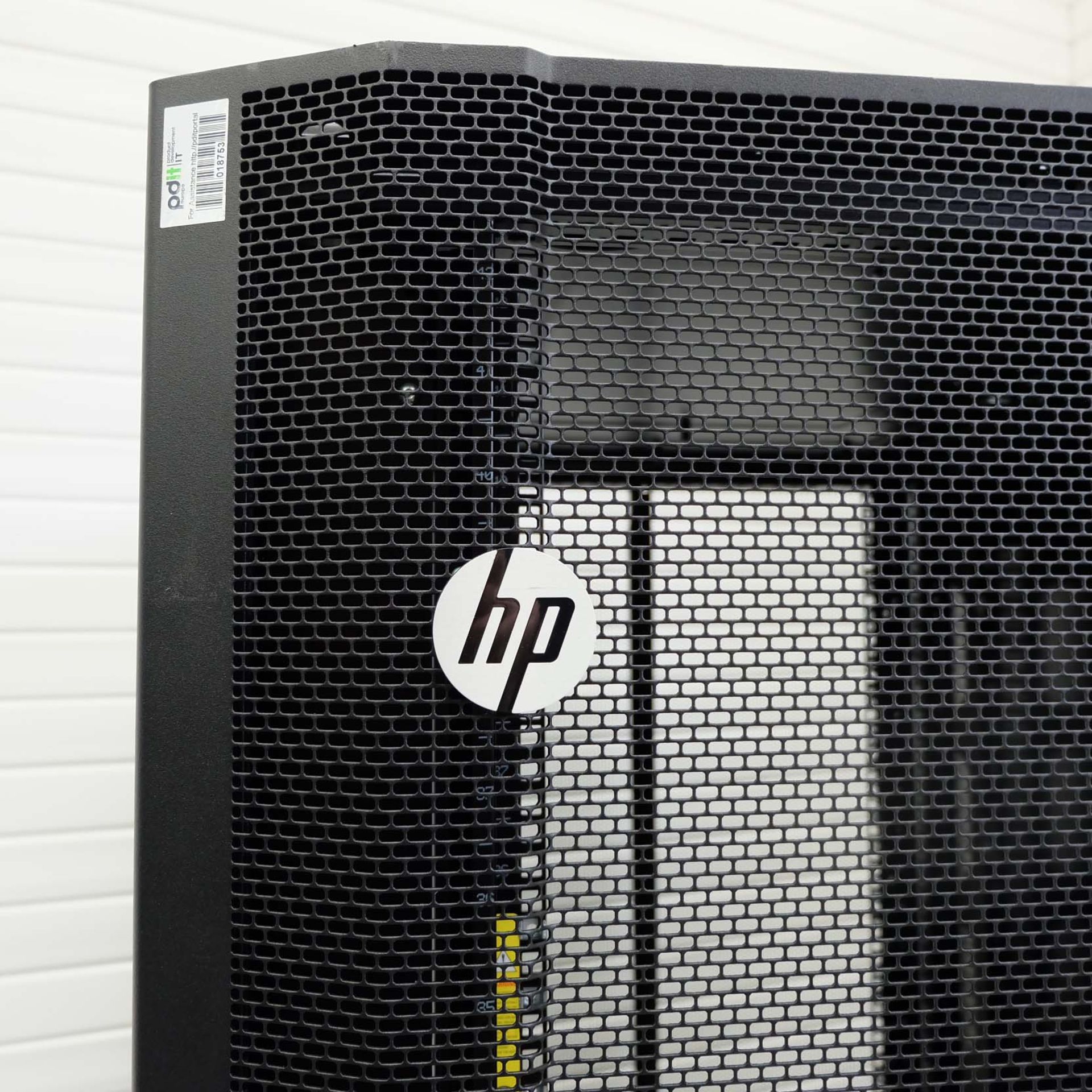 Hewlett Packard HP42U Enterprize Pallet Rack on Wheels. Size 800mm x 1075mm. Height 2000mm. - Image 5 of 10