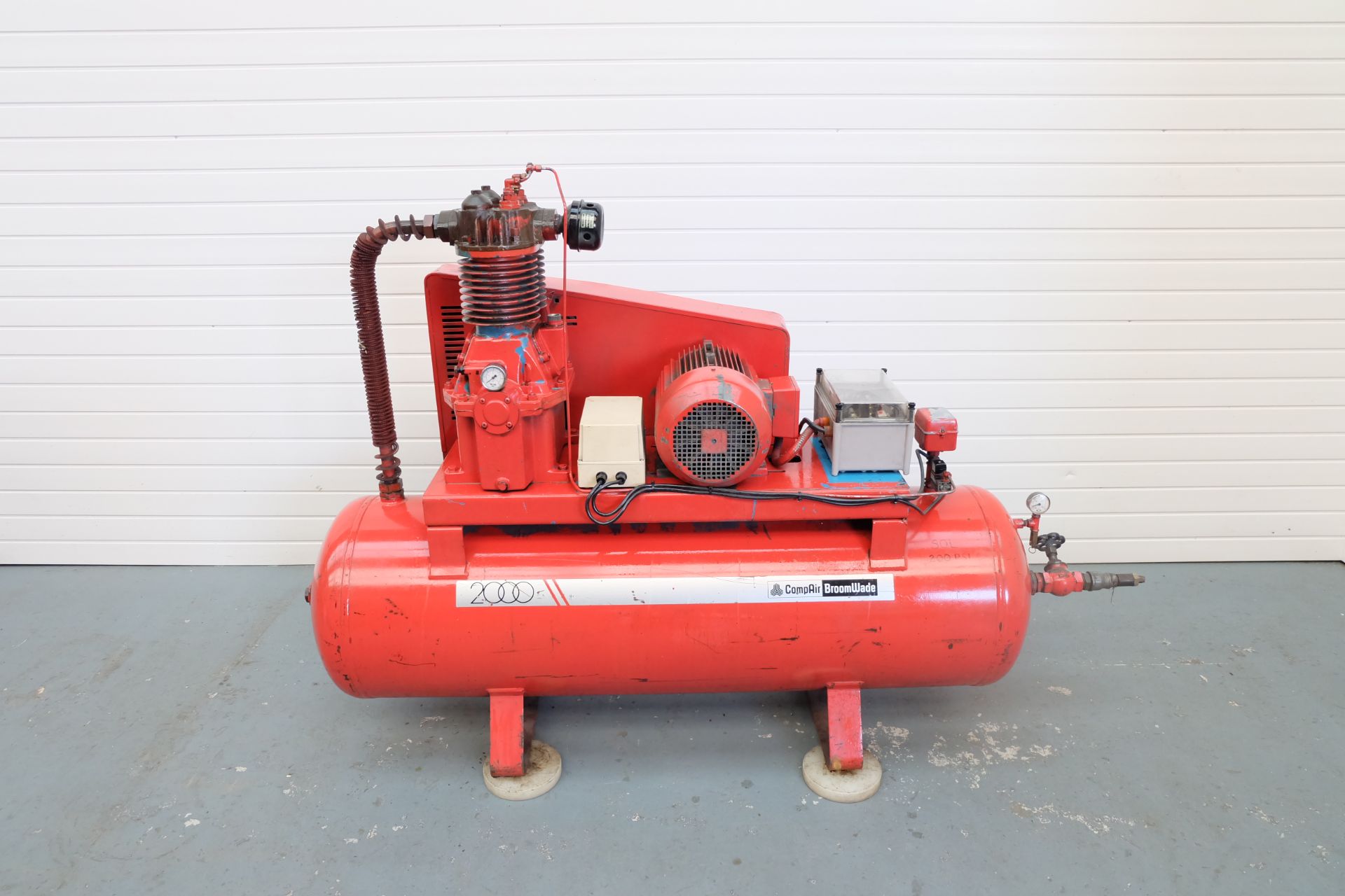 Compair Broomwade 2000 Compressor. 300 Litre.