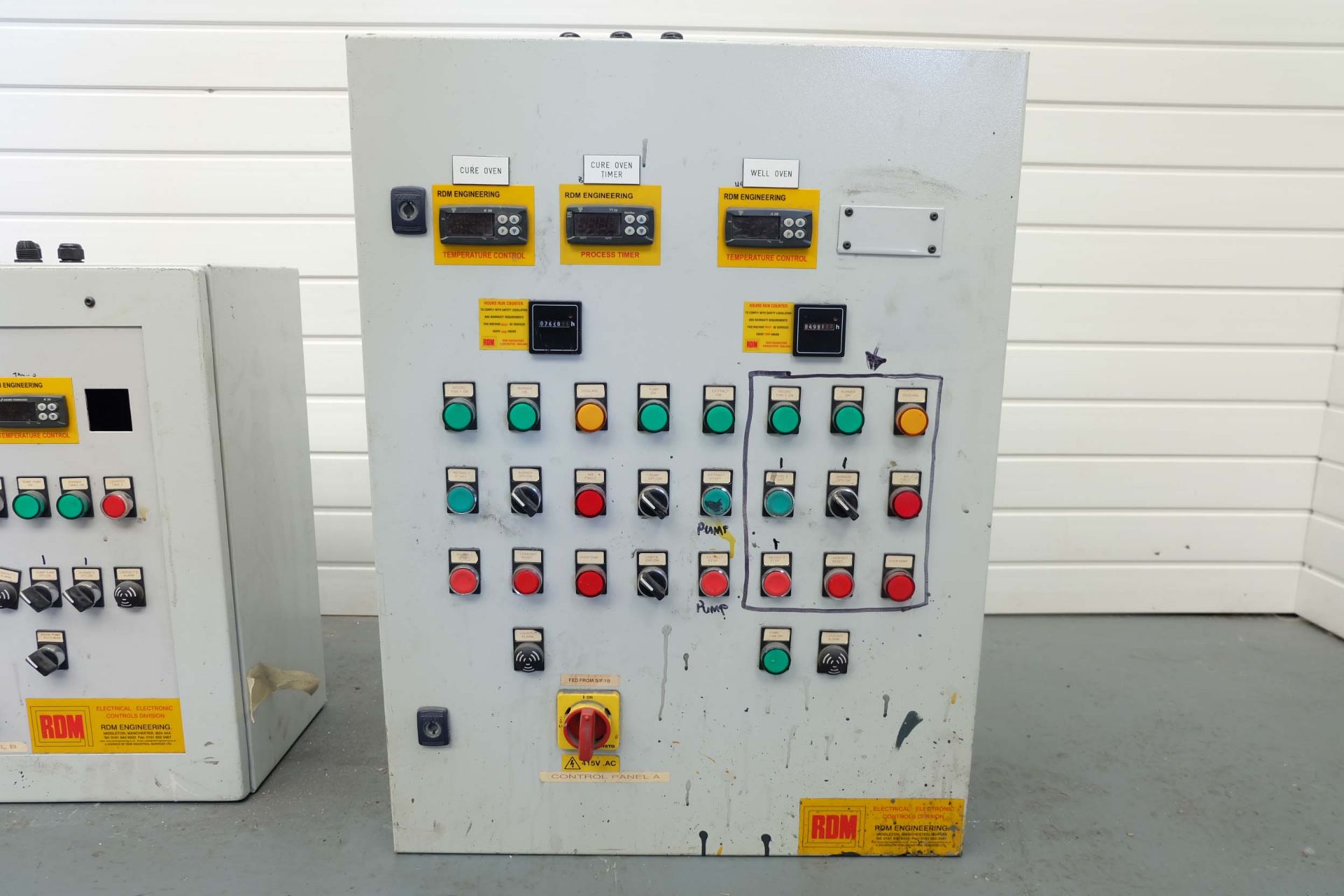 Two RDM Electrical Cabinets With Digital Temp & Timer Controls. 3 Phase, 400V. - Image 2 of 16