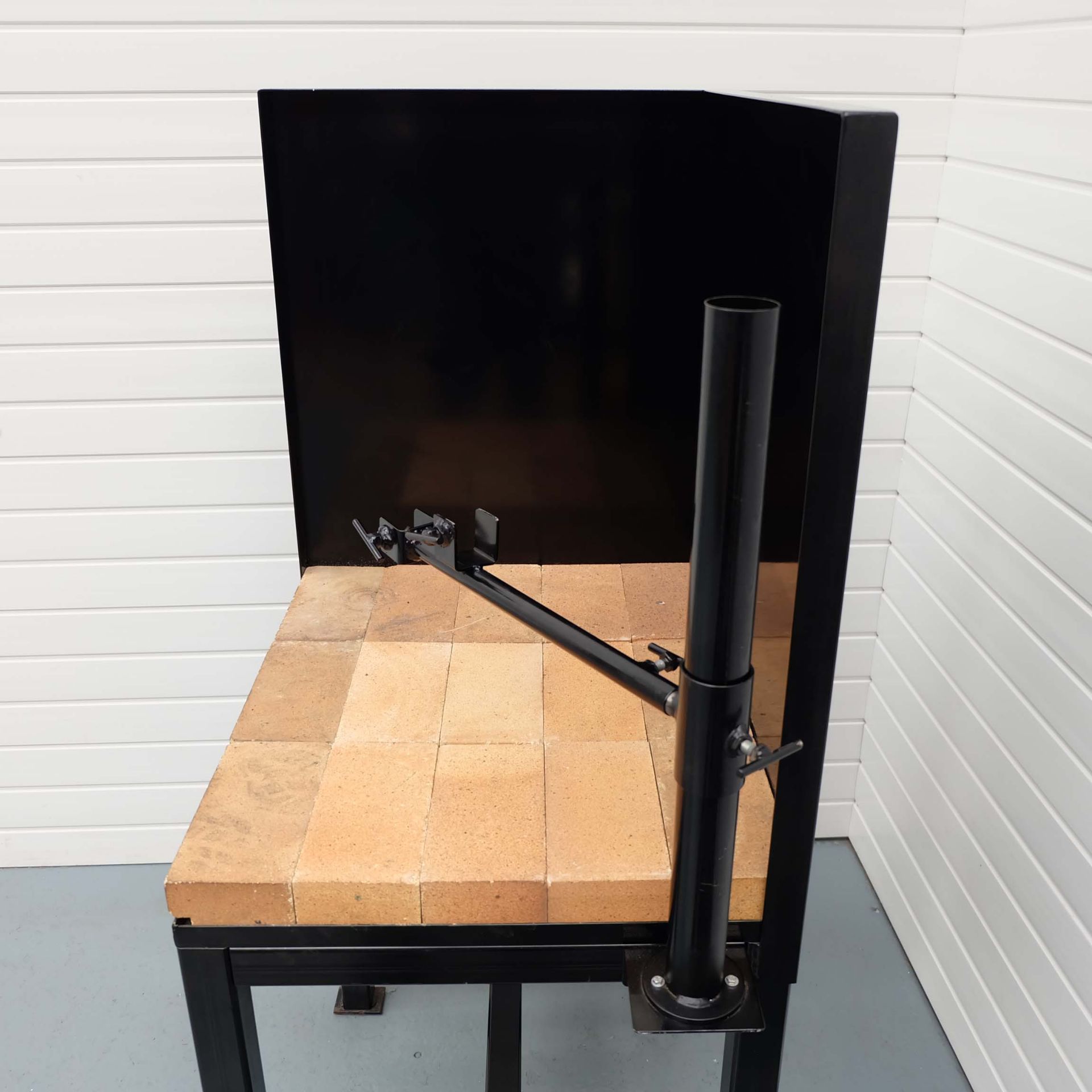 Brazing Hearth with Adjustable Arm. Working Area 690 x 575mm. Working Height 860mm. Total Height 149 - Image 5 of 5