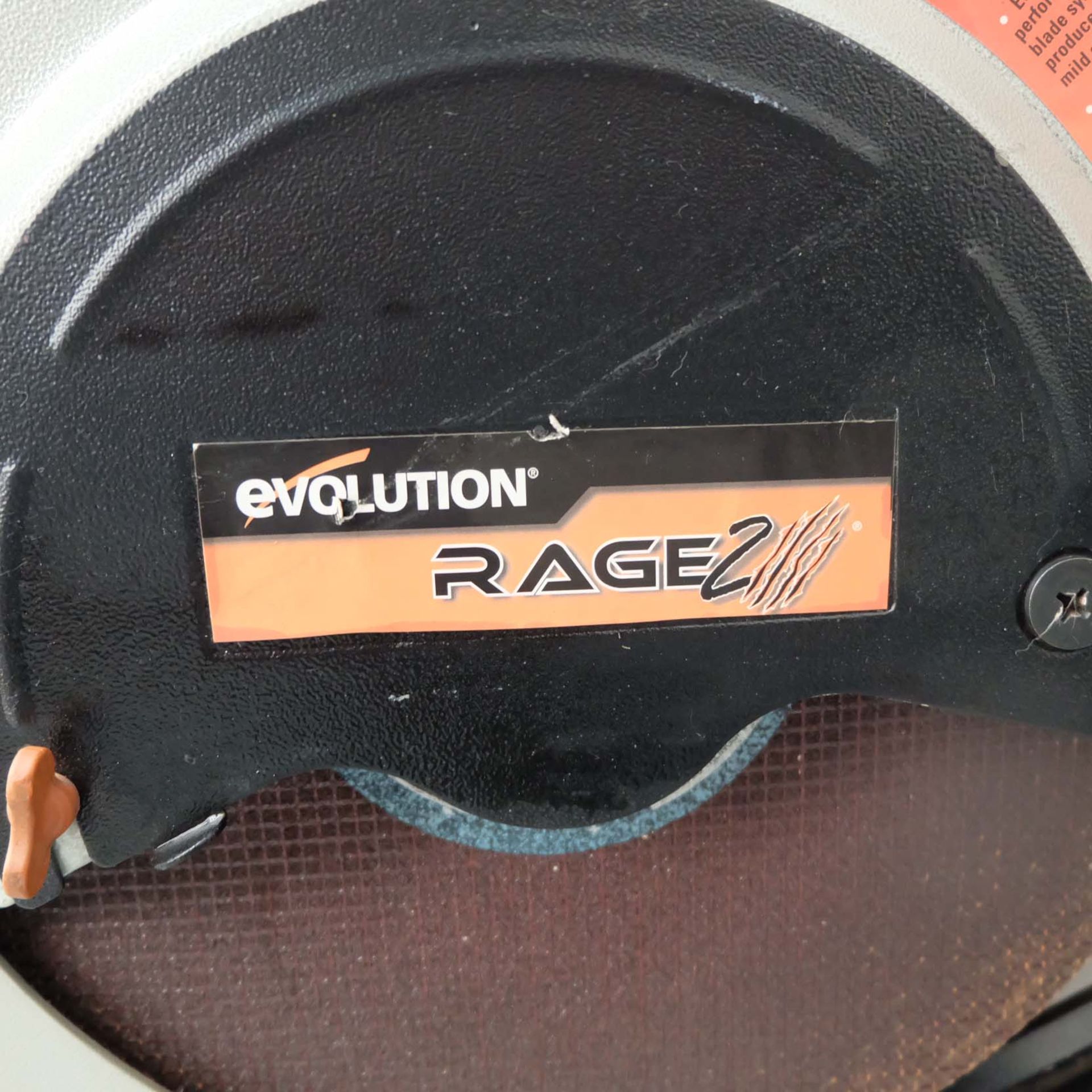 Evolution Rage 2 TCT Blade Multipurpose Saw. Blade Size 355mm/14". Single Phase Motor, 230V, 2000 W - Image 5 of 7