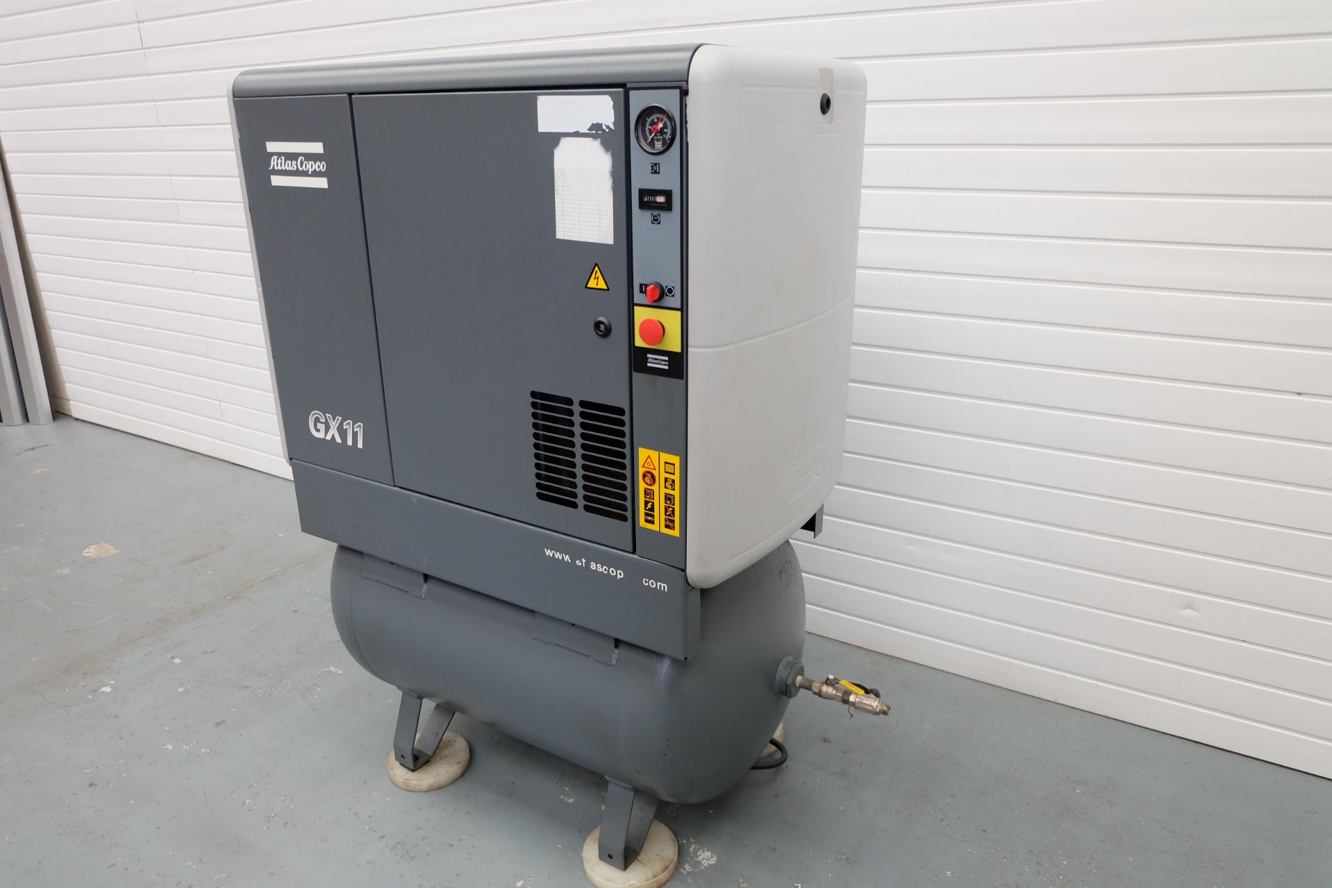 Atlas Copco GX II 15HP Rotary Screw Air Compressor. Max Working Pressure 10 Bar. Free Air Delivery 2 - Image 3 of 8