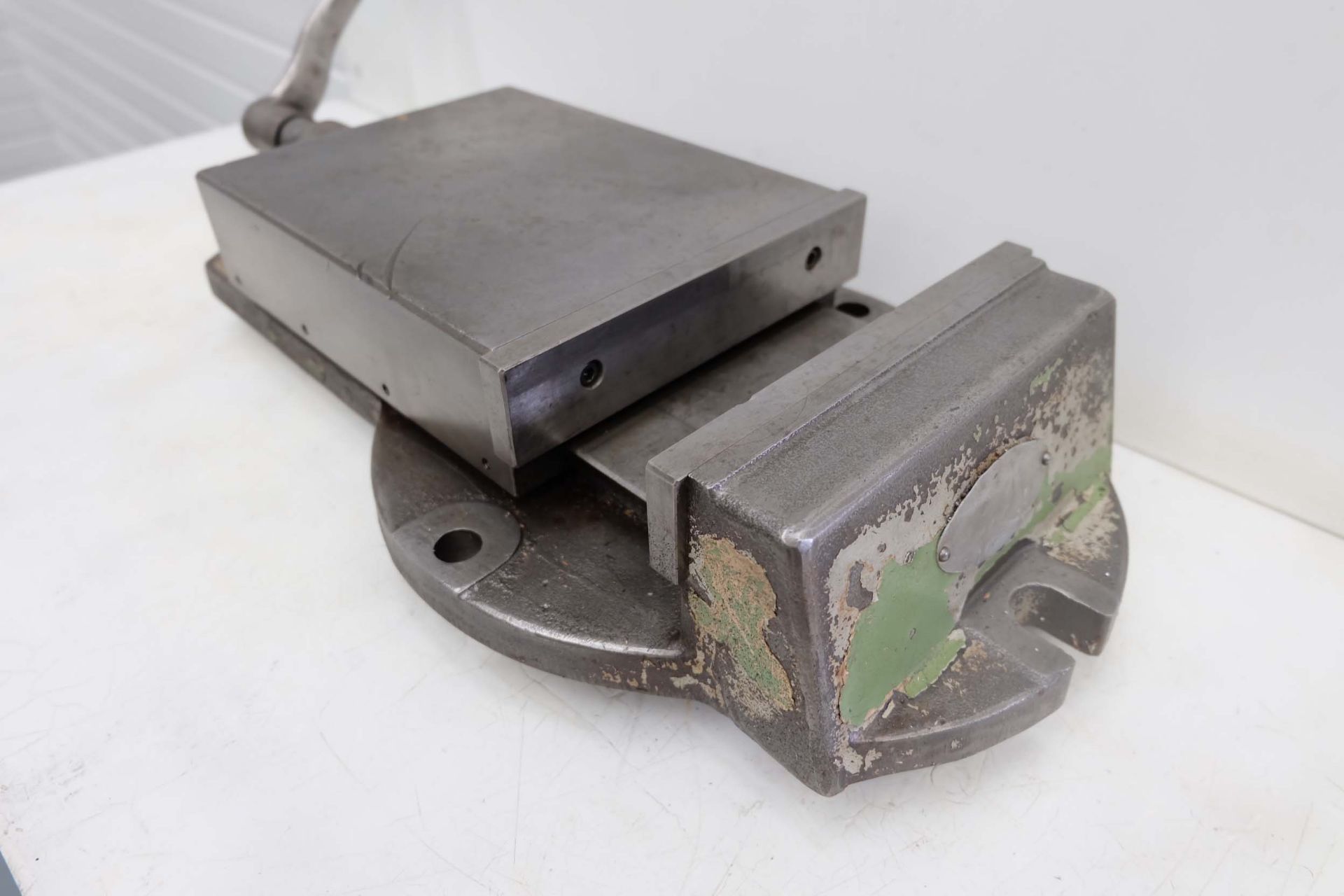 Abwood 8" Engineers Machine Vice. Jaw Width 210mm. Jaw Height 50mm. Max Opening 200mm. - Image 2 of 5