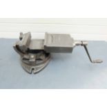 Abwood Tilting/Swivelling Vice. Jaw Width 6 1/8". Jaw Height 2 1/8". Max Opening 4 1/2". Overall Hei