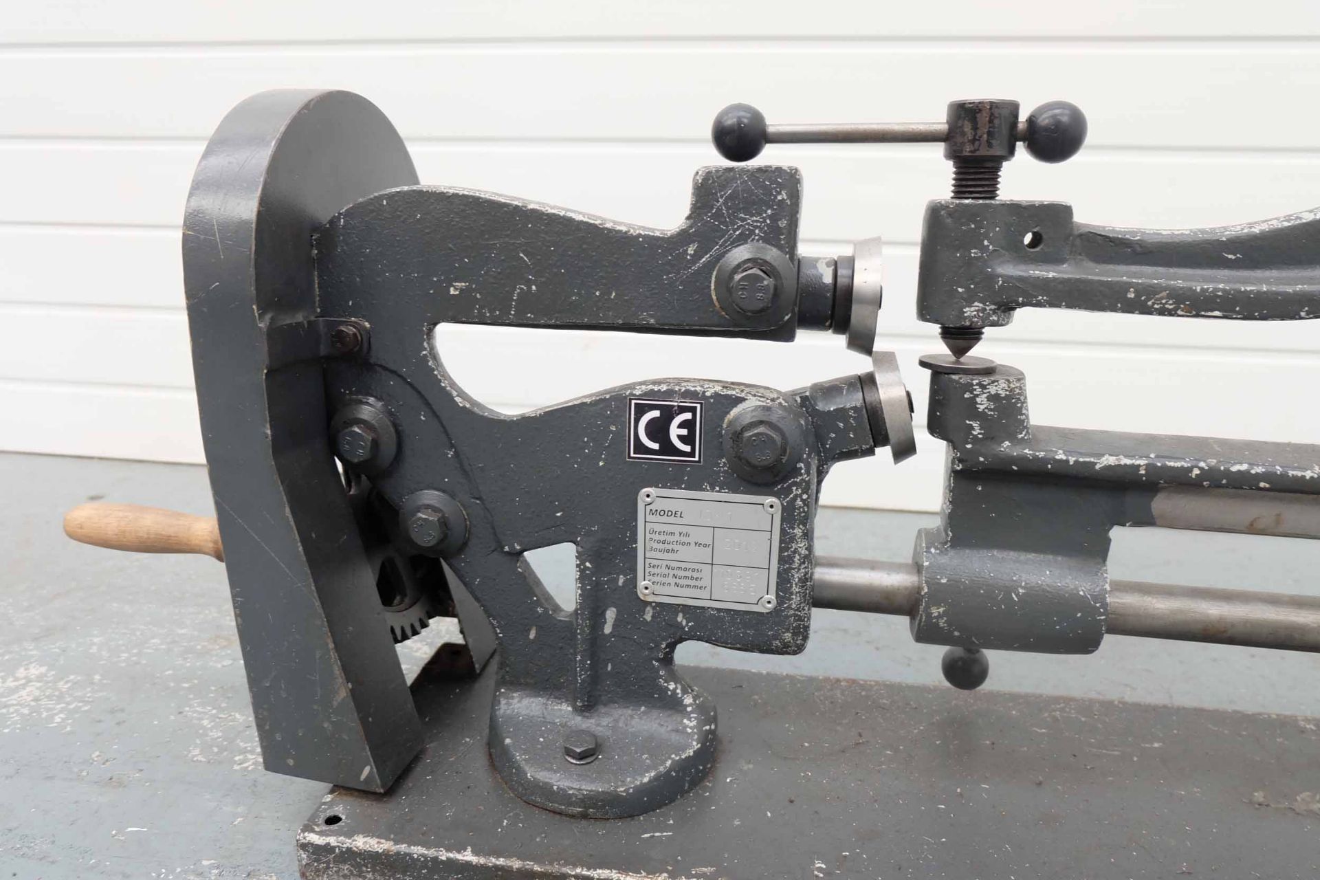 Sahinler Model IDK 1 Circle Cutting Machine. Max Sheet Cutting Diameter 900mm. Min Sheet Cutting Dia - Image 2 of 7