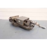 Machine Vice. Jaw Width 6 1/4". Jaw Height 1 5/8". Max Opening 3 7/8". Overall Height 4".