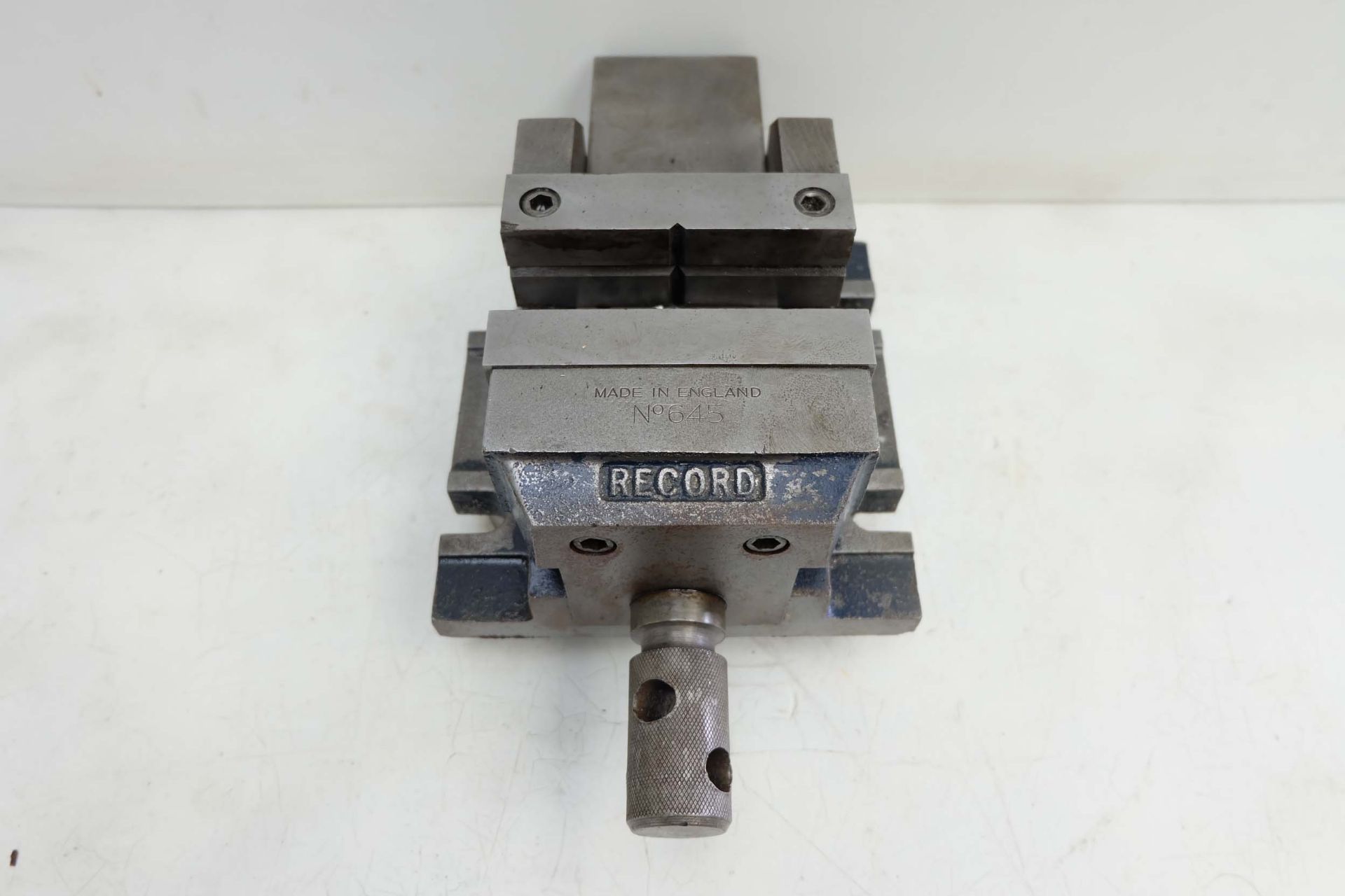 Record No.645 Engineers Machine Vice. Jaw Width 5". Max Opening 6 3/4".