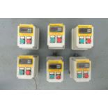 6 x RDM Engineering Digital Process Timer Control Boxes.