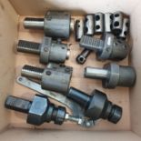 PCM & Zurn VDI 30 Lathe Tools. 5 x PCM Straight Shank Holders. 2 x Zurn Collect Chucks.