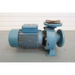 Calpeda NM 20/12S/C Cast Iron Single Stage End Suction Pump. N 2900/Min. Q Min/Max 30/81 m3/h. H Max