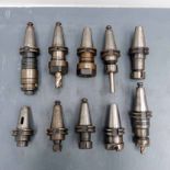 10 x CNC Milling Spindle Tools. SK40/DV40 Taper.