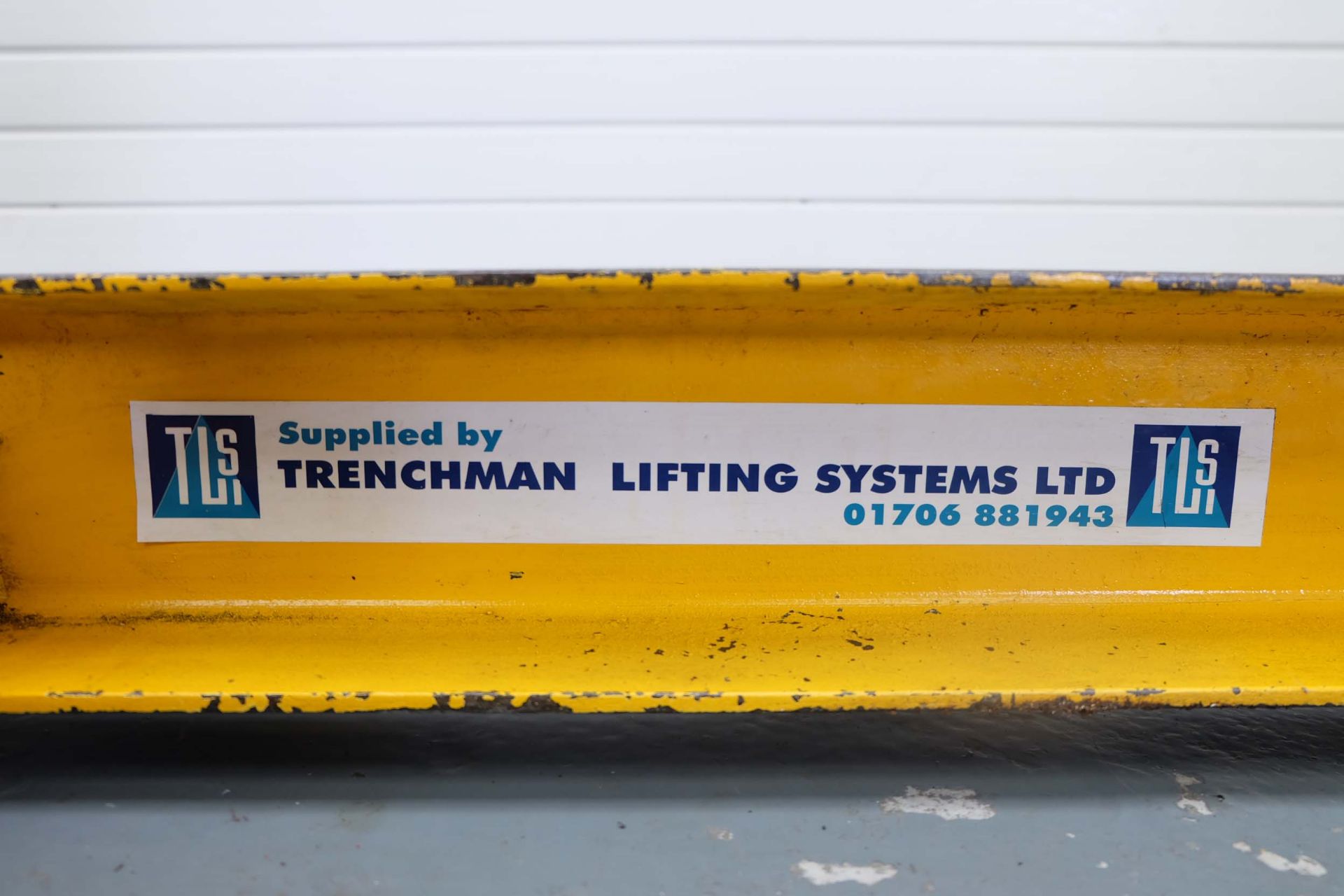 Trenchman 4 Hook Lifting Beam. SWL 2500Kg. Distance From Hook to Hook 1400mm & 1000mm. - Image 6 of 8