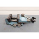 Bison Quick Clamp Machine/Drill Vice. Jaw Width 100mm. Jaw Height 35mm. Max Opening 120mm.