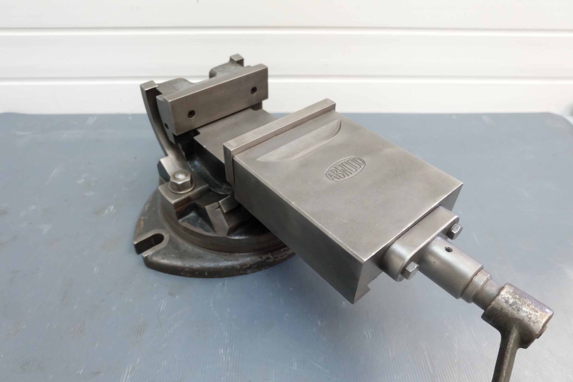 Abwood Tilting/Swivelling Vice. Jaw Width 6 1/8". Jaw Height 2 1/8". Max Opening 4 1/2". Overall Hei - Image 2 of 5