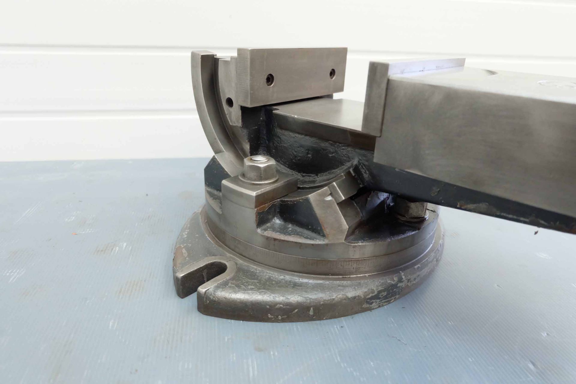 Abwood Tilting/Swivelling Vice. Jaw Width 6 1/8". Jaw Height 2 1/8". Max Opening 4 1/2". Overall Hei - Image 5 of 5