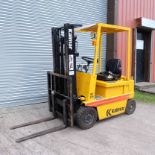 Kalmar Model EF 1.75 Electric Fork Lift Truck. Lift Capacity 1750kg Max. Lift Height 3000mm Max. Unl